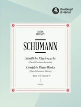 Complete Piano Works, Vol. 6 piano sheet music cover